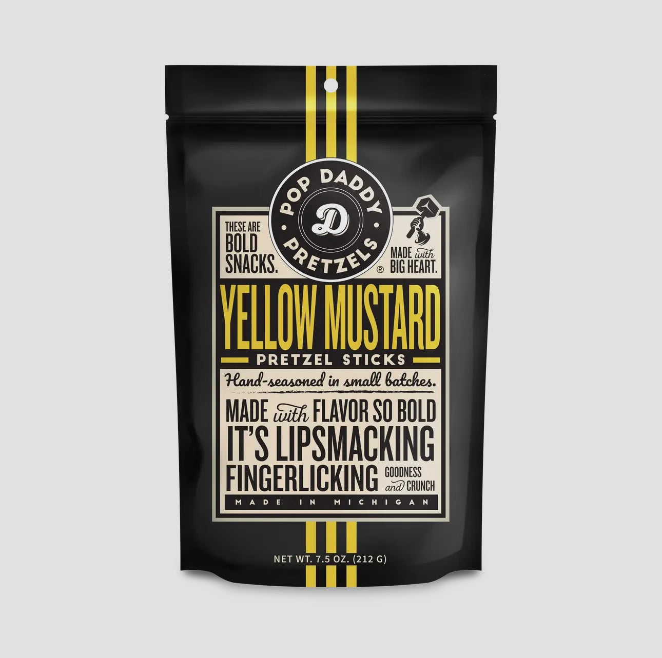 Yellow Mustard Pretzel Sticks - 7.5 oz