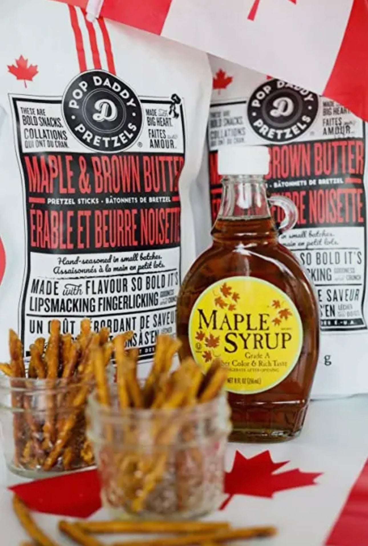 Maple & Brown Butter Pretzel Sticks - 7.5 oz.