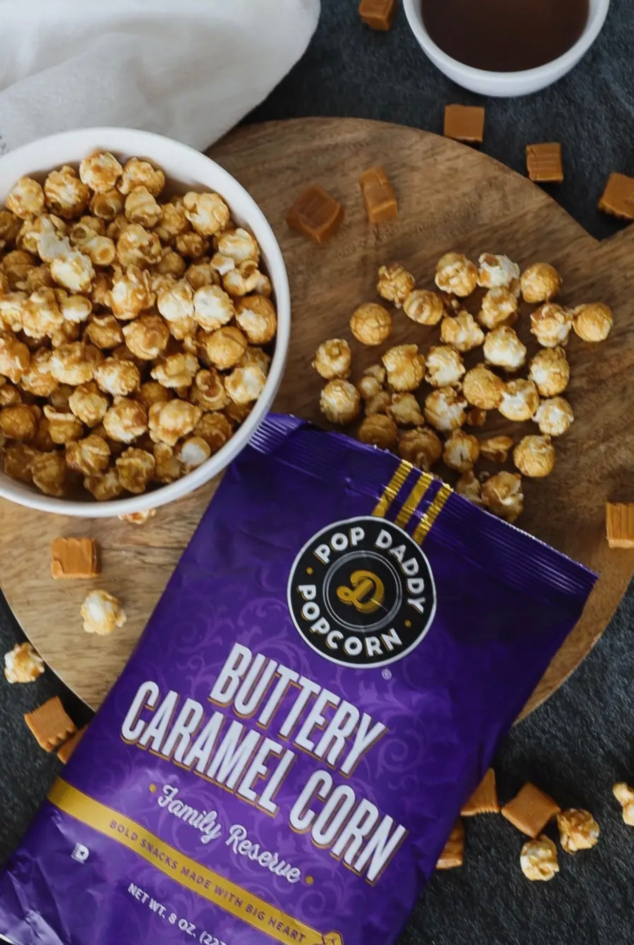 Premium Buttery Caramel Corn Family Reserve PopCorn - 8 oz.