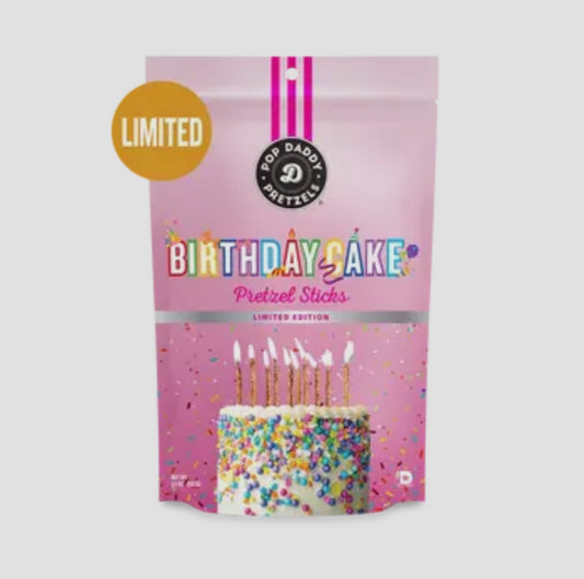 Birthday Cake Pretzel Sticks - 7.5 oz.