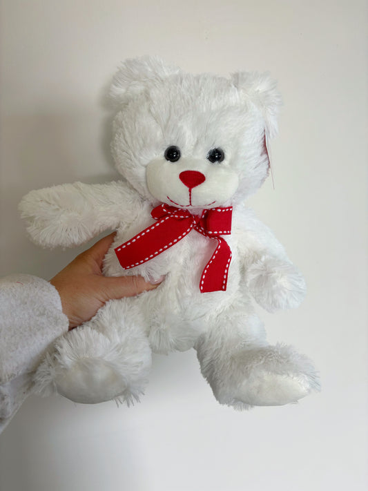 White Stuffed Bear